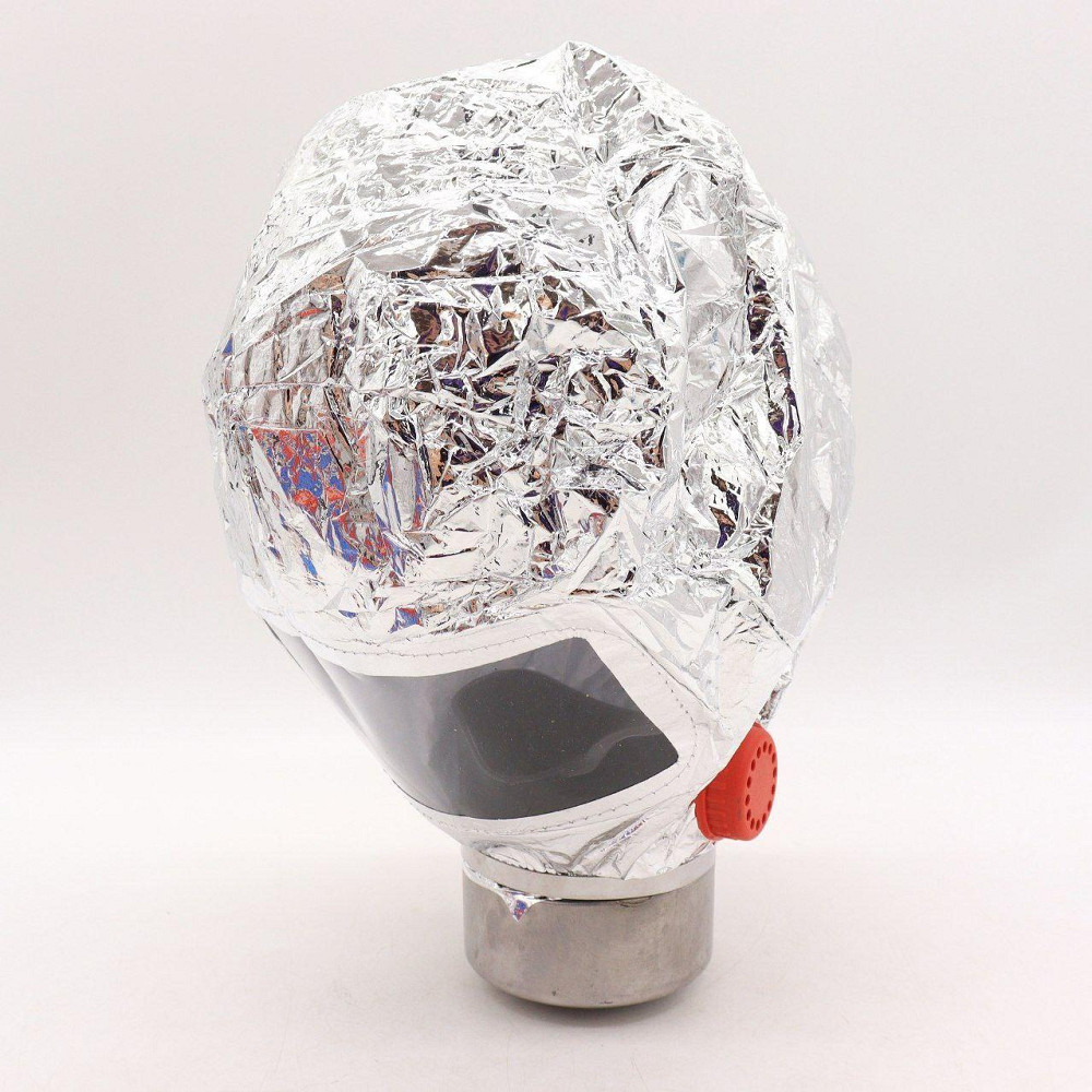 Протигаз для захисту від хімічних речовин із фільтром Fire mask / Протипожежна маска на 30 хвилин Київ - фото 3