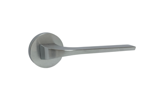 Ручка дверная ILAVIO 2081 Матовый хром Киев