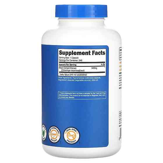 Black Cohosh, 540 mg, 240 Capsules Луцьк