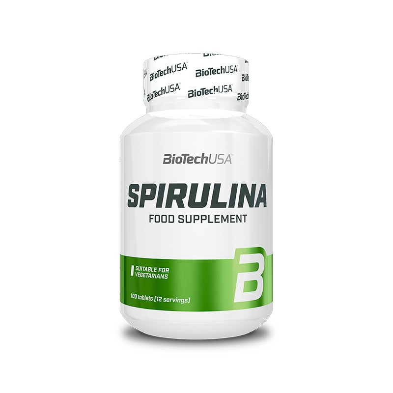 Спирулина BioTech USA Spirulina 100 tab Луцк - изображение 1
