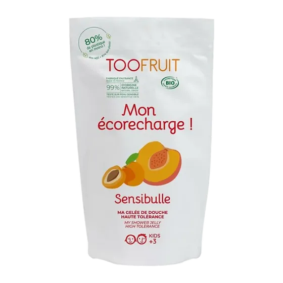 Ніжний гель-душ Сенсібюль "Персик-Абрикос", рефіл 400 мл, PF098 Toofruit Дніпро
