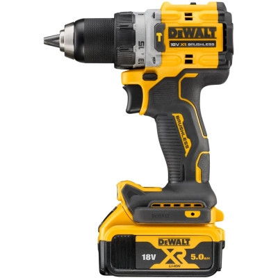 Шуруповерт DeWALT 18V XR Li-Ion 5Ah, 90 Нм, 0-650/0-2000 об/мин., кейс TSTAK (DCD805P2T) Винница - изображение 3