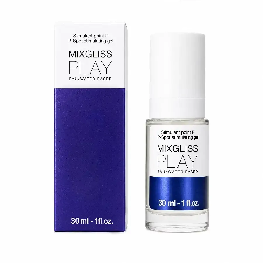 Анальна стимулювальна змазка MixGliss PLAY P-Spot Stimulant (30 мл), ефект 2в1 тепло-холод Львів - фото 1