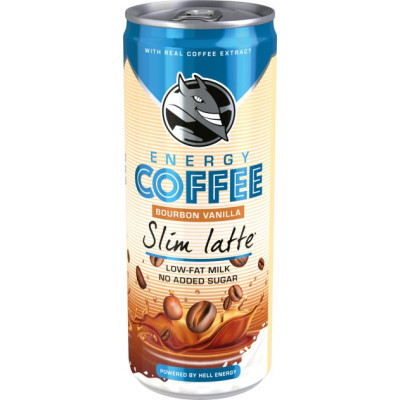Холодный кофе Hell Energy Coffee Slim Latte 250 мл (5999860497080) Винница - изображение 1