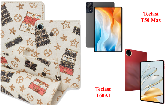 Книга-трансформер для планшета Teclast T60 Plus, Teclast T70, цвет Black Lyi White Киев