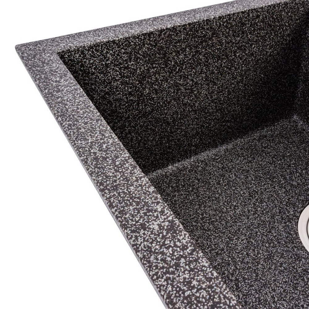 VALESO Гранітна мийка VALESO CRIPTA 6550 матова Графіт Коломия - фото 12