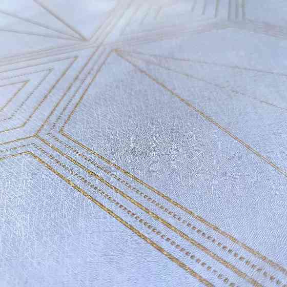 Самоклеюча плівка 0,45х10м х 0,07мм Блакитна із золотом SW-00001218 Київ