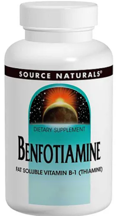 Бенфотиамин Source Naturals Benfotiamine 30 таб Киев