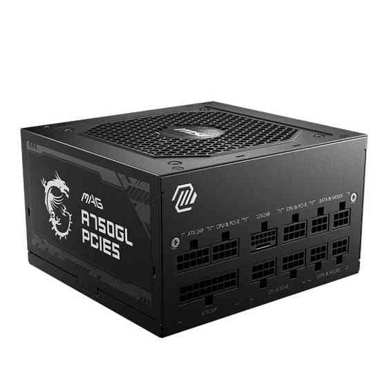 Блок живлення MSI MAG A750GL PCIE5 750W Чорний Харків