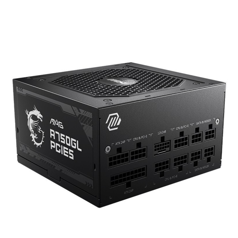 Блок живлення MSI MAG A750GL PCIE5 750W Чорний Харків - фото 2