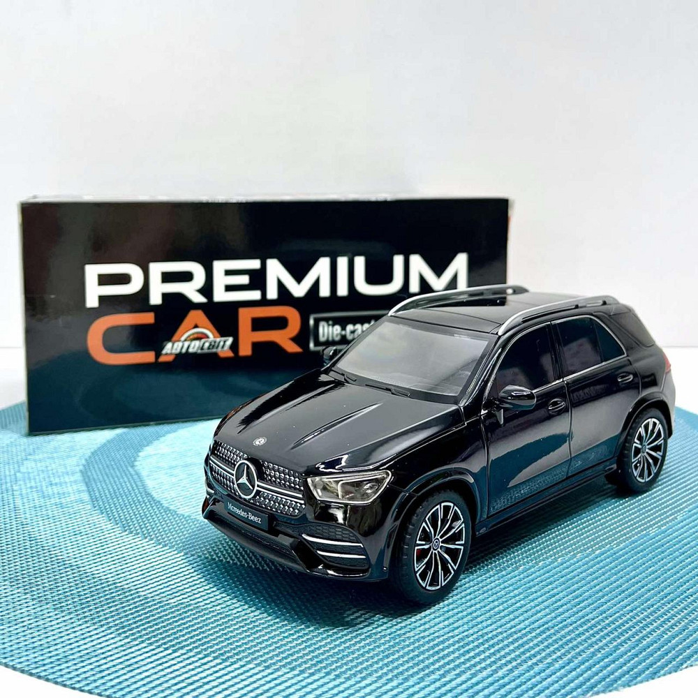 Машина Автосвіт Mercedes інерційна відчиняються двері 20,5 см 1:24 Чорна (AP-2100) Чернігів - фото 9