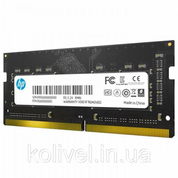 SoDIMM 4Gb DDR4 2400MHz HP S1, Retail (7EH94AA) Київ - фото 2