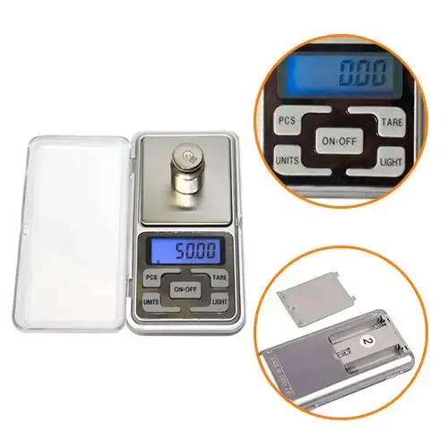 Весы ювелирные компактные карманные 500г Коломыя