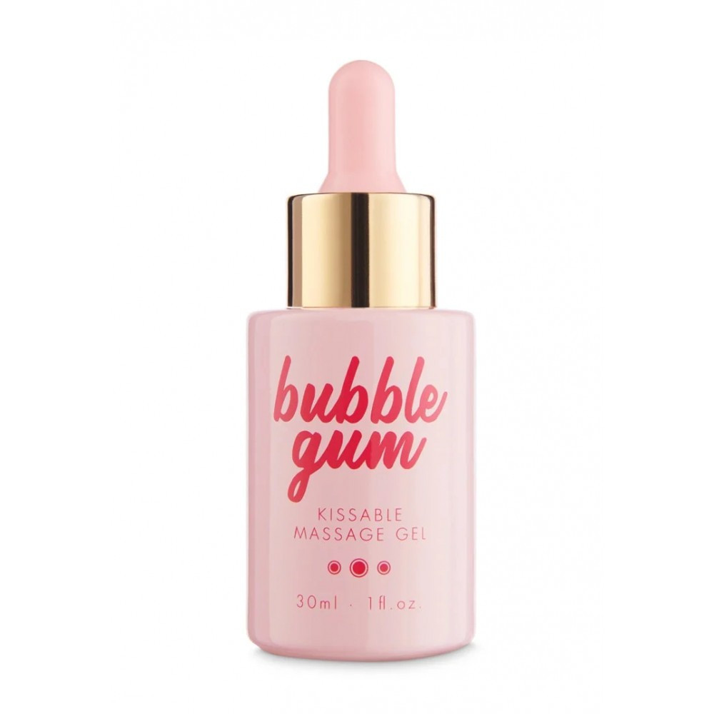 Набір Bijoux Bubblegum (масажна олія, масажний гель, блиск на губ) з ароматом жувальної гумки Sex Aura Київ - фото 5