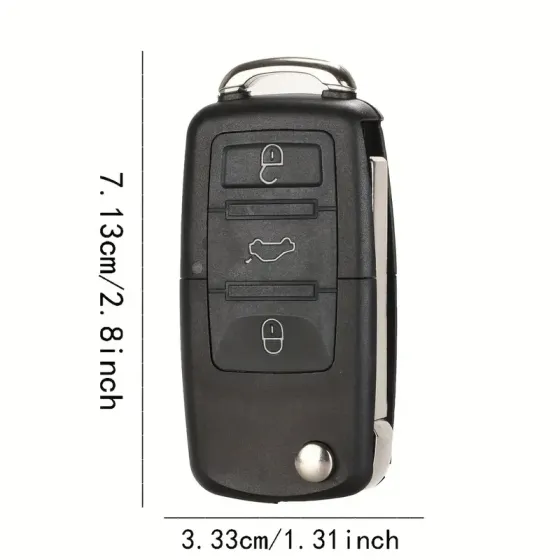 Ключ запалювання Volkswagen, Skoda з чіпом ID48 1K0959753G, 3 кнопки, автоключ Київ