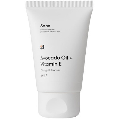 Гидрофильное масло Sane Avocado Oil + Vitamin E Oleogel Cleanser 40 мл (4820266830045) Винница - изображение 1