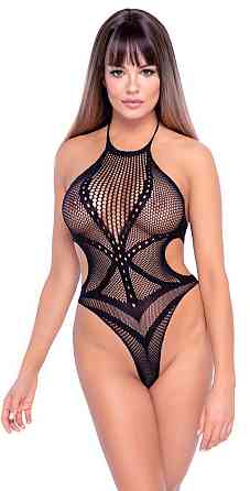 Боди сетка Mesh body black S-L Sex Aura Киев
