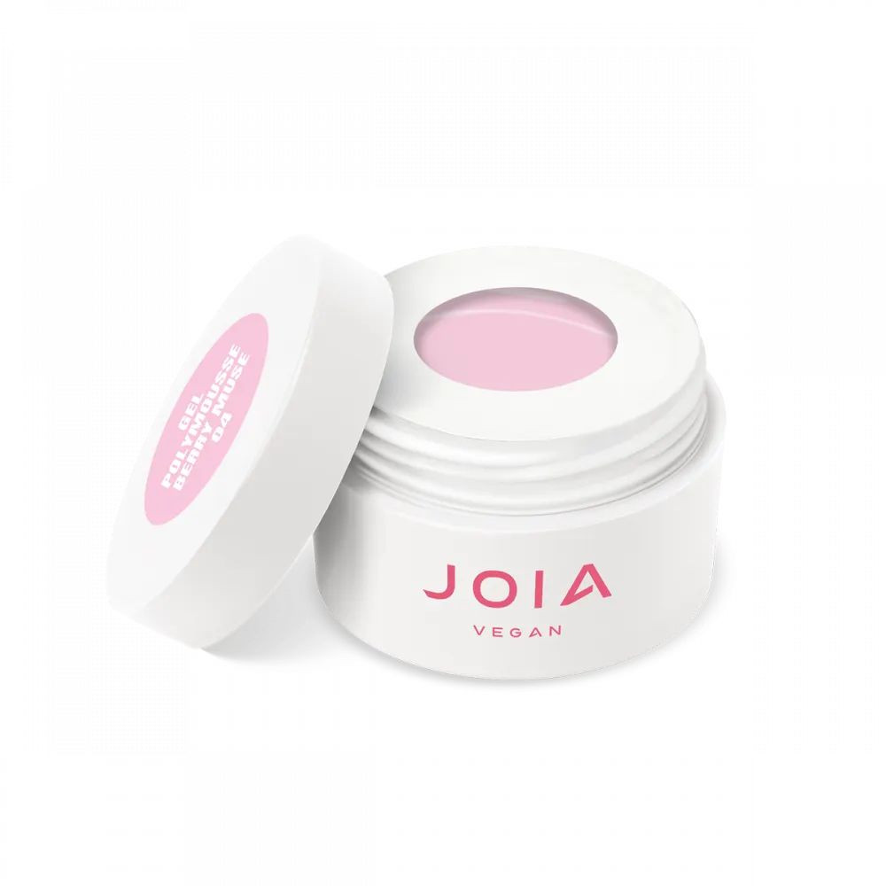 Муссовый акри-гель Polymousse Gel розовый 04 Berry Muse JOIA vegan 15 мл Киев - изображение 8