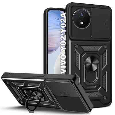 Чехол для мобильного телефона BeCover Military Vivo Y02/Y02A Black (710026) Винница