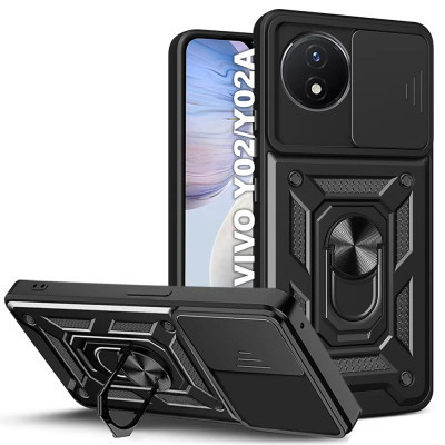 Чехол для мобильного телефона BeCover Military Vivo Y02/Y02A Black (710026) Винница - изображение 1
