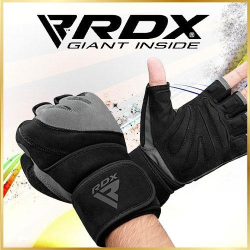 Рукавиці для фітнесу, тренувальні рукавиці для зали, силових вправ і кросфіту RDX L4 Micro Gray/Black Розмір L Київ - фото 9