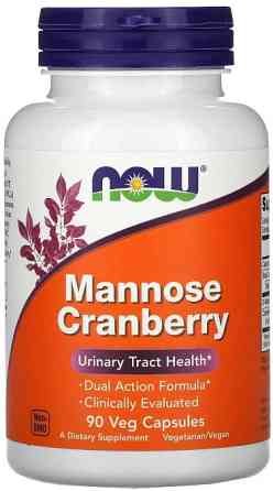Манноза Журавлина Now Foods Mannose Cranberry 90 вег капс Київ