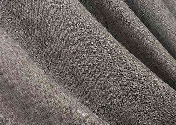 Комплект коротких штор VR-Textil Лен Мешковина № 1769ш Серый 130х170см 2 шт (35-0364) Киев