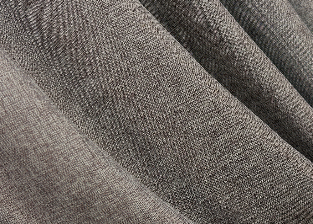 Комплект коротких штор VR-Textil Лен Мешковина № 1769ш Серый 130х170см 2 шт (35-0364) Киев - изображение 4