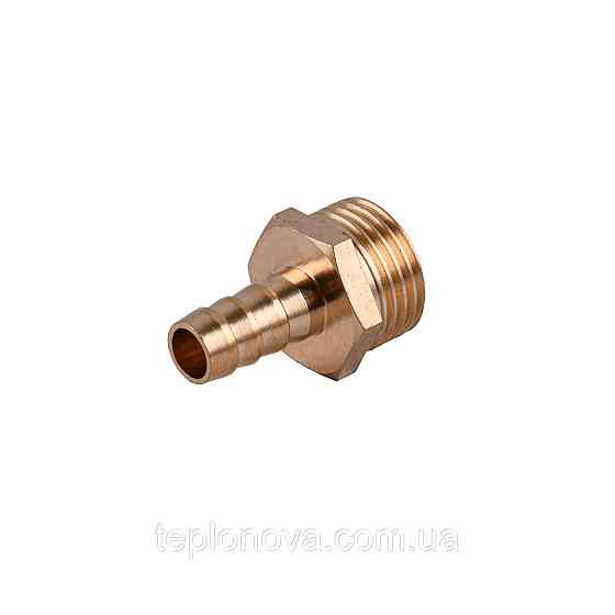 Штуцер 1/2″Н 10мм латунный LU3E2S OPTIMUM Черновцы