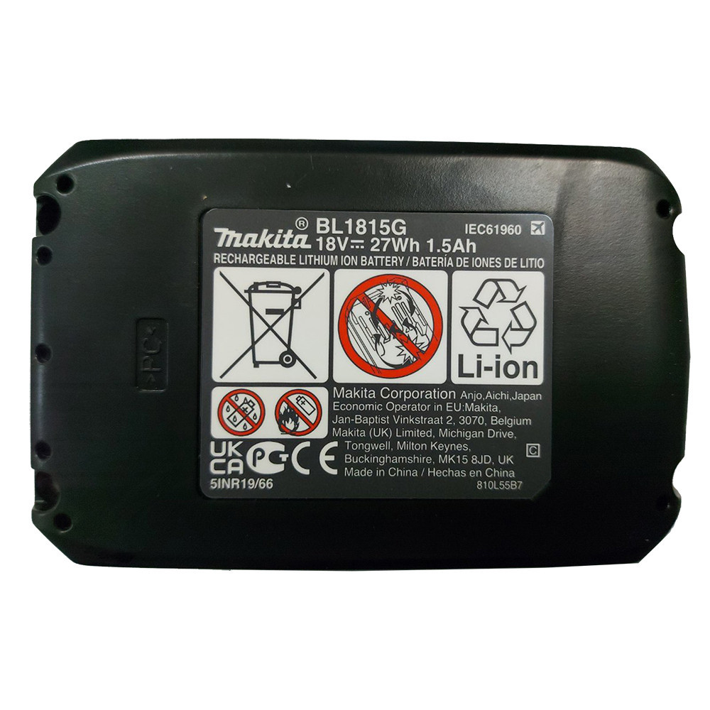 Аккумуляторная батарея Li-Ion MAKITA BL1815G (198186-3) Коломыя - изображение 3