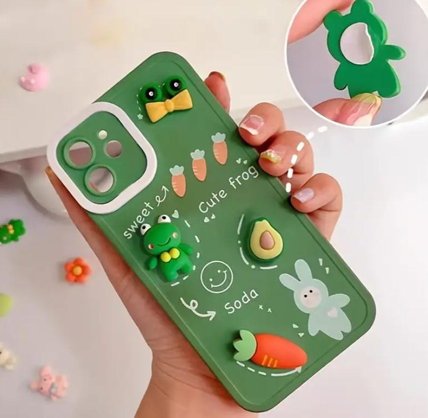 3D наклейки для термосов,мобильных телефонов,набор 20 шт. с мультяшными животными, цветами Киев - изображение 4