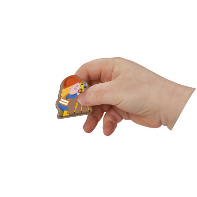 Розвиваюча іграшка Janod Магнітна книга Будівництво 70 елементів (J02526) Вінниця - фото 5