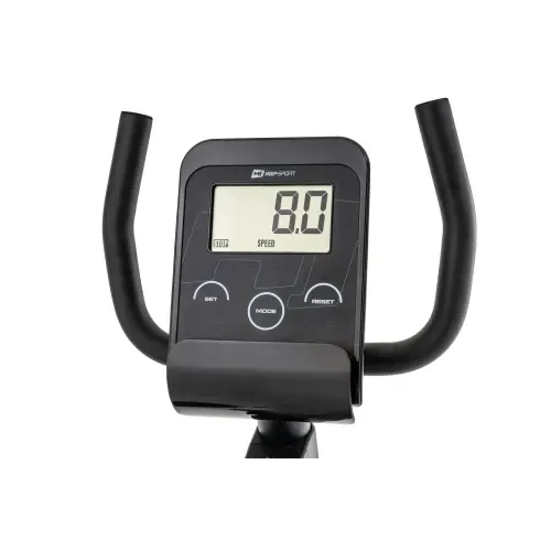 Горизонтальный велотренажер магнитный Hop-Sport 040L Root черно-желтый Киев