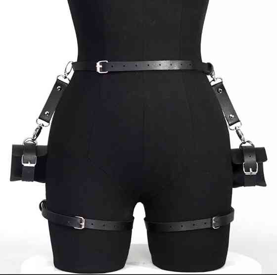 Ремінь портупея one size чорний Київ