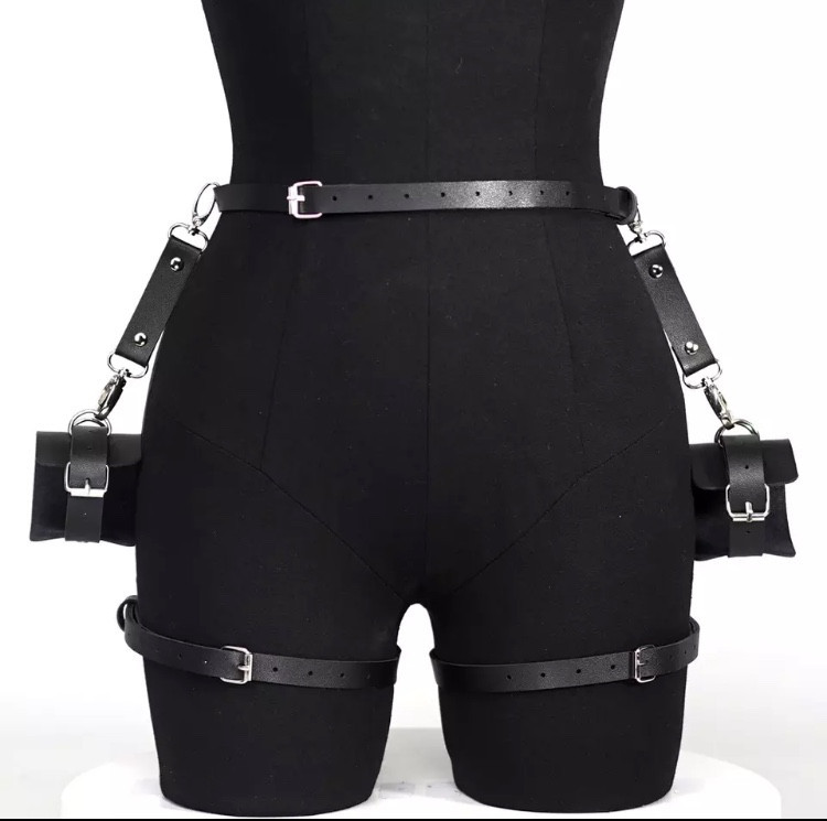 Ремінь портупея one size чорний Київ - фото 3