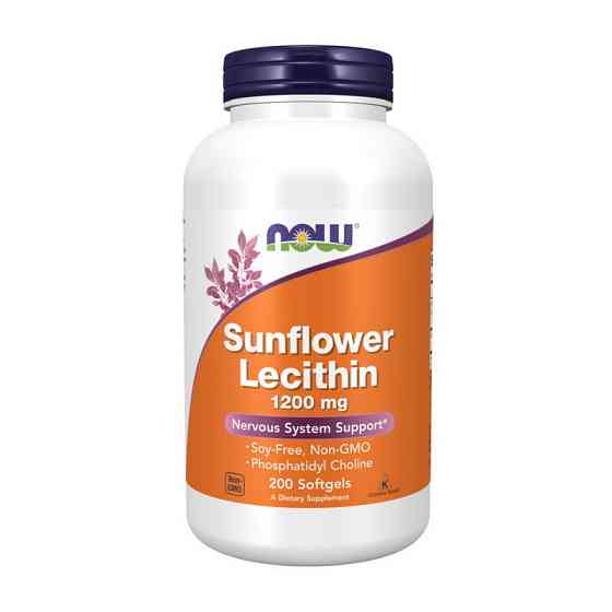 Sunflower Lecithin 1200 mg (200 softgels) Луцьк