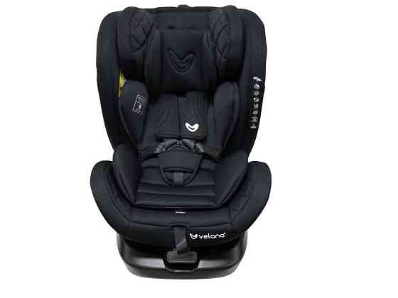 Автокресло VELANO Aura 360° i-Size 40-150 см, ISOFIX, black Киев