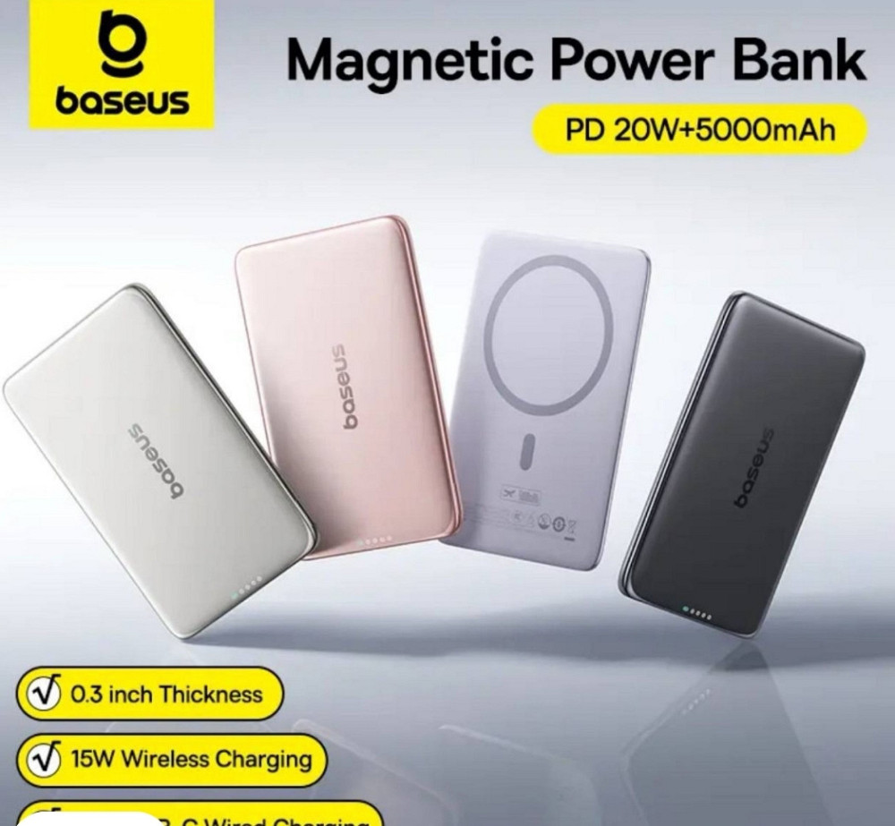 Павербанк базеус Baseus PicoGo Power Bank 5000 мАч 20w Ультратонкий. Харьков - изображение 7