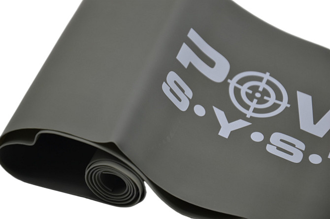 Стрічка-еспандер для спорту та реабілітації Power System PS-4123 Flat Stretch Band Level 3 Grey (25- Каменское - изображение 4