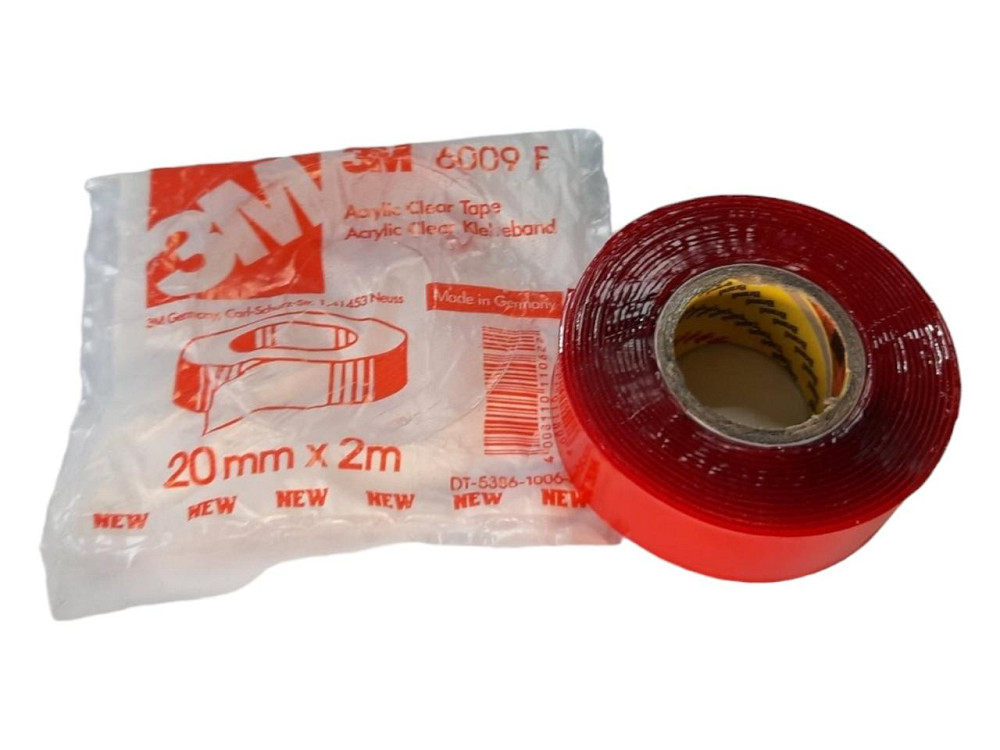 Скотч двосторонній. 3M 6009F 20мм*2м*0,8мм прозорий Вінниця - фото 1