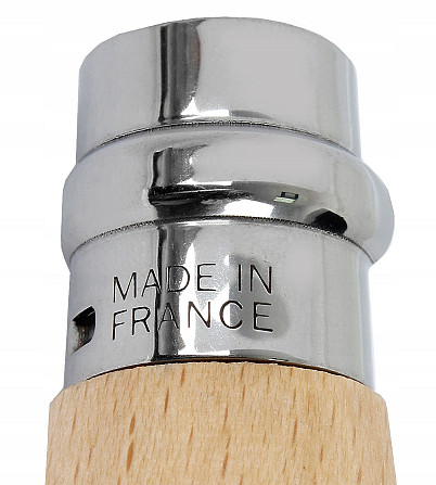 Складаний Ніж із щіткою для чищення грибів Opinel No.8 "Mushroom Knife" (001252) Нержавіюча сталь Нововолинськ - фото 7