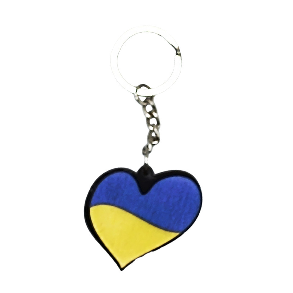 Деревянный брелок 