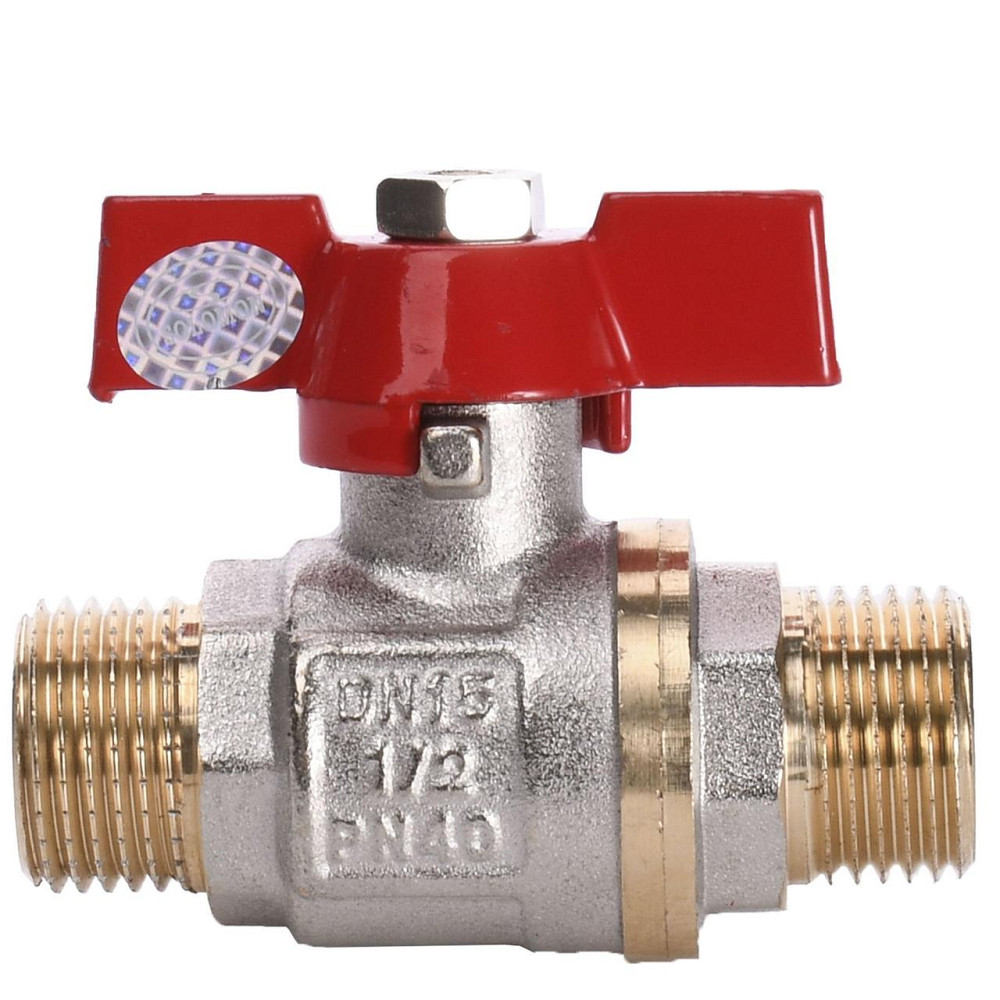 Кран кульовий прямий SOLOMON 1/2″ ЗЗ КБ PN40 B1420 (000010740) Київ - фото 2