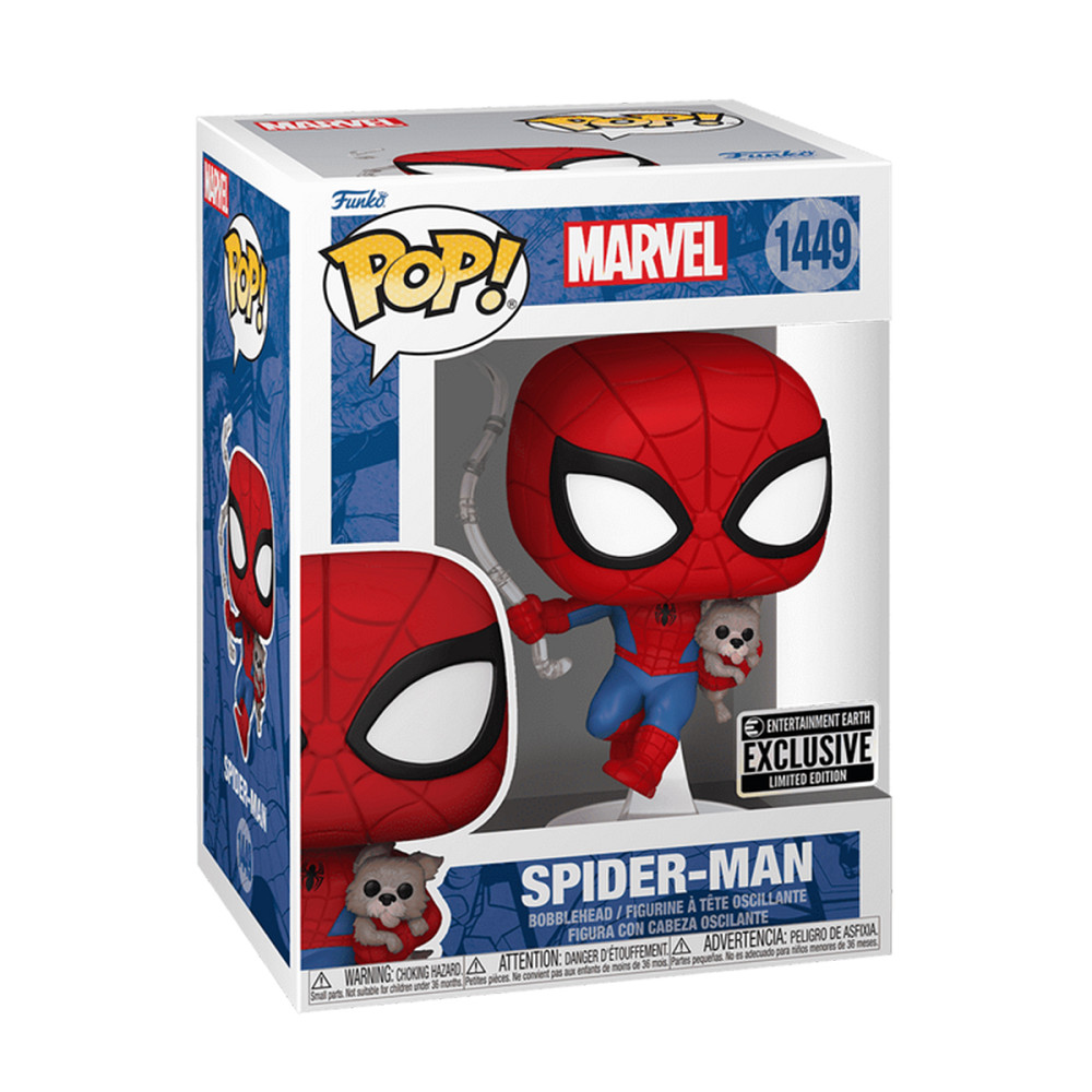 Ігрова фігурка Funko POP! серії Людина-Павук - Людина-Павук із собакою Днепр - изображение 1