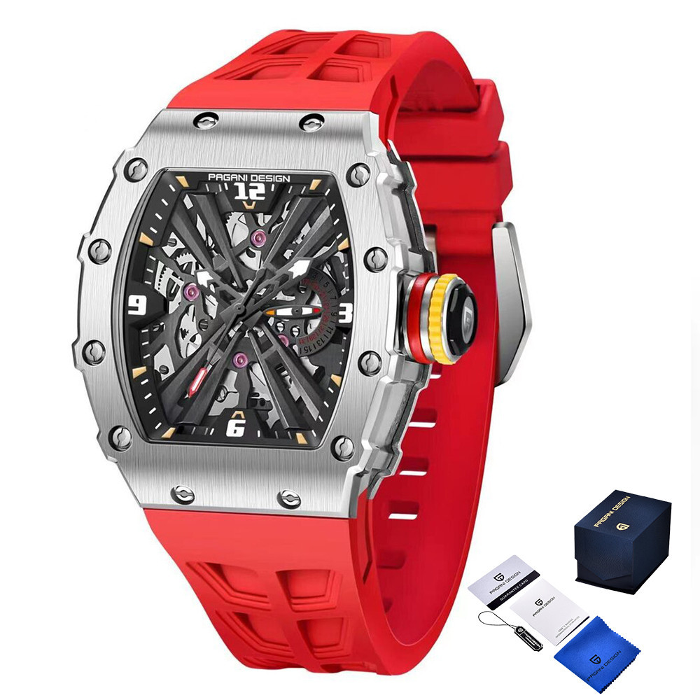 Pagani Design PD-1738 Silver-Red SBR Киев - изображение 1