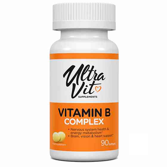 Вітаміни групи Б VpLab Vitamin B complex 90 softgels Київ