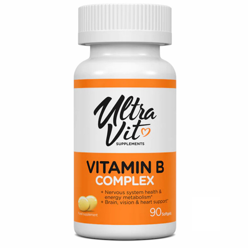 Вітаміни групи Б VpLab Vitamin B complex 90 softgels Київ - фото 1