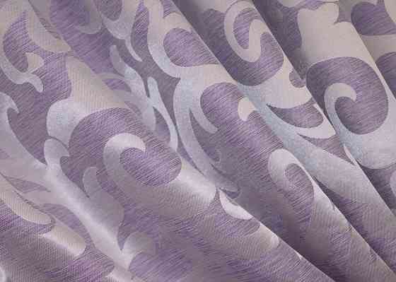 Шторна тканина жаккард, колекція "Вензель", висота 2,8м колір бузковий 295ш Київ