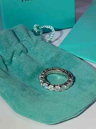 Кольцо дорожка Тиффани Tiffany, серебро 925 пробы / упаковано в мешочек Tiffany Одесса