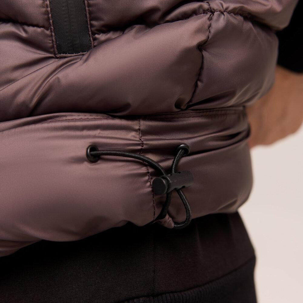 Шоколадная мужская жилетка Pobedov Puffer Киев - изображение 7